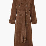 Mille™ | Elegant ruskindstrenchcoat