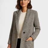 Oliven™ | Premium Lang Uldfrakke