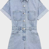 Pernille | Denim shorts