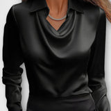 Ronja | Satin Bluse