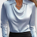 Ronja | Satin Bluse
