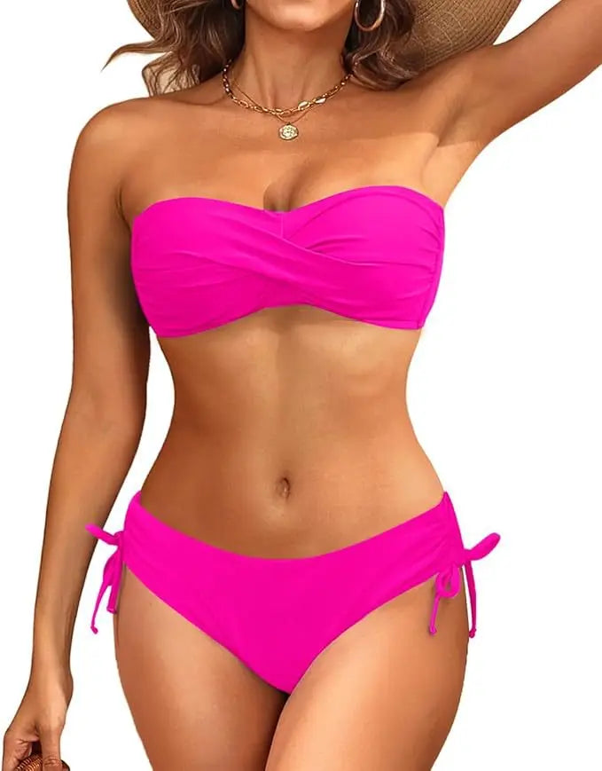 Pauline™ | Højtaljet Bikini Sæt