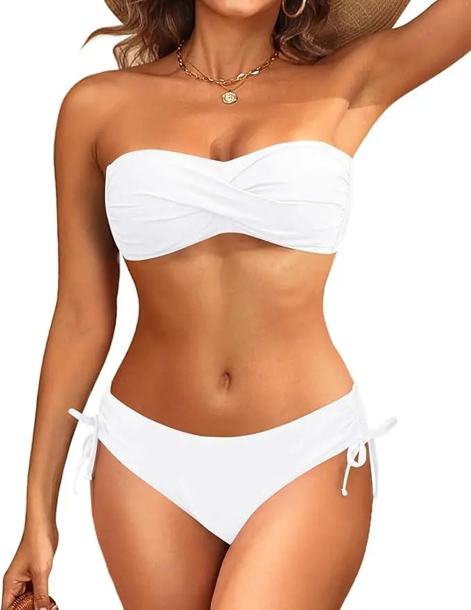 Pauline™ | Højtaljet Bikini Sæt