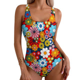 Barbara™ | Blomsterprint Badedragt