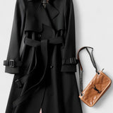 Saara™ | Elegant frakke med taljebælte