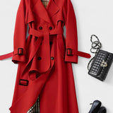 Saara™ | Elegant frakke med taljebælte