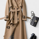 Saara™ | Elegant frakke med taljebælte