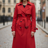 Saara™ | Elegant frakke med taljebælte