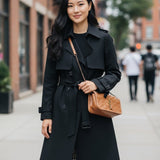 Saara™ | Elegant frakke med taljebælte