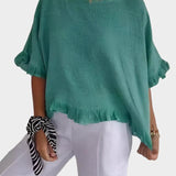 Saga | Linned Bluse