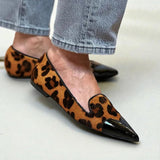 Millie | REFINERET DYREPRINT BALLET FLATS