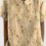 Selma | Blomstret bluse