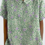 Selma | Blomstret bluse