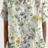 Selma | Blomstret bluse