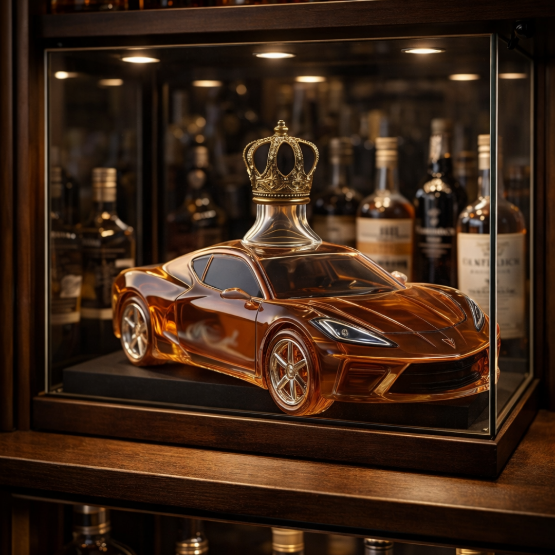 Whisky Flaske - Corvette Udgaven