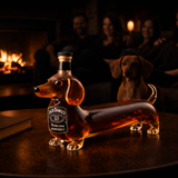 Jack Daniel's Whisky Flaske - Dachshund Udgave