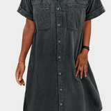 Solveig | Denim kjole