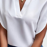 Stine | V-hals Bluse