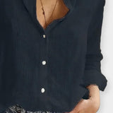 Thea | Linned skjorte