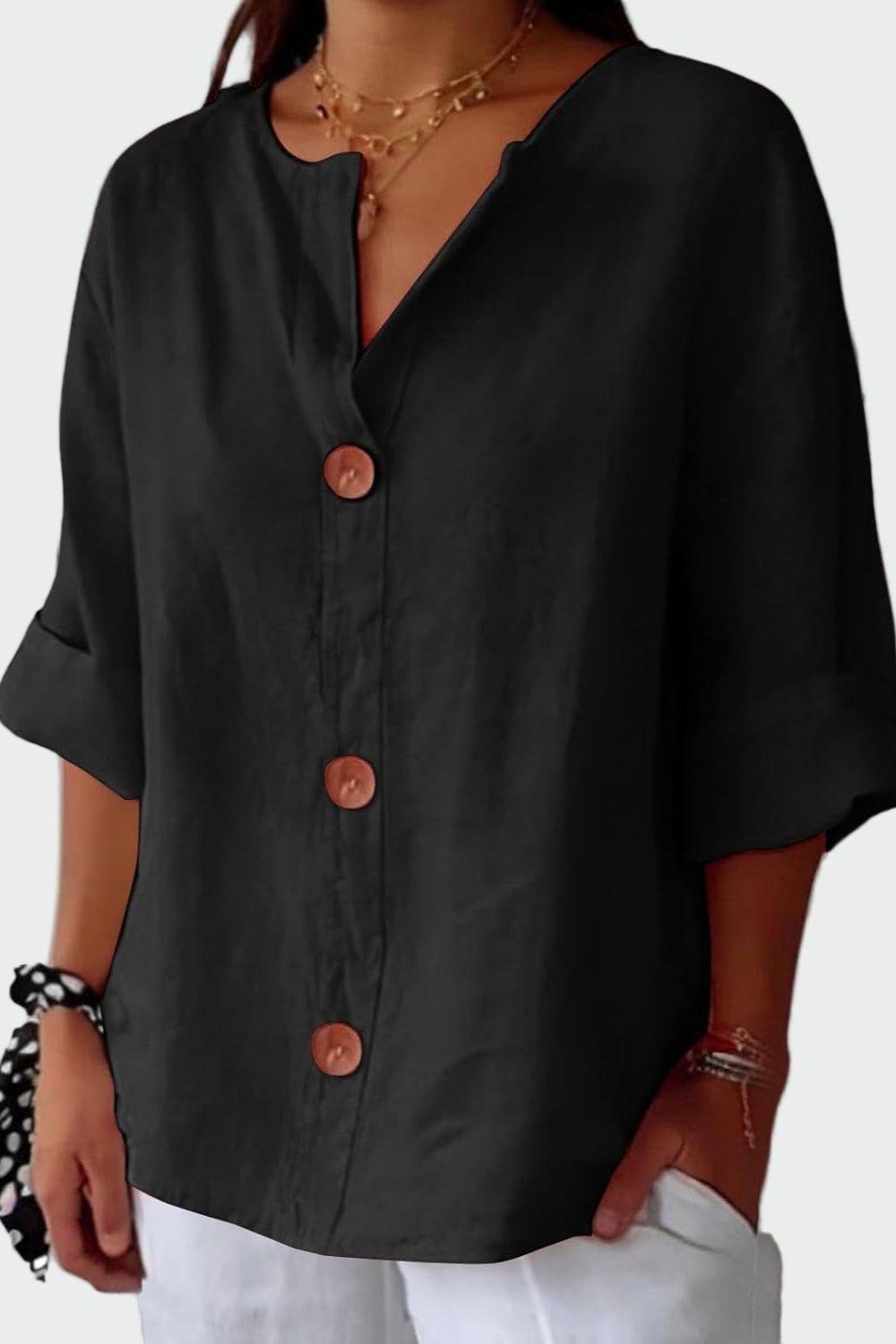 Thilde | Linned skjorte