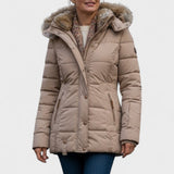 Thilde™ | Frakke med blødt pelsfor