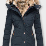 Thilde™ | Frakke med blødt pelsfor