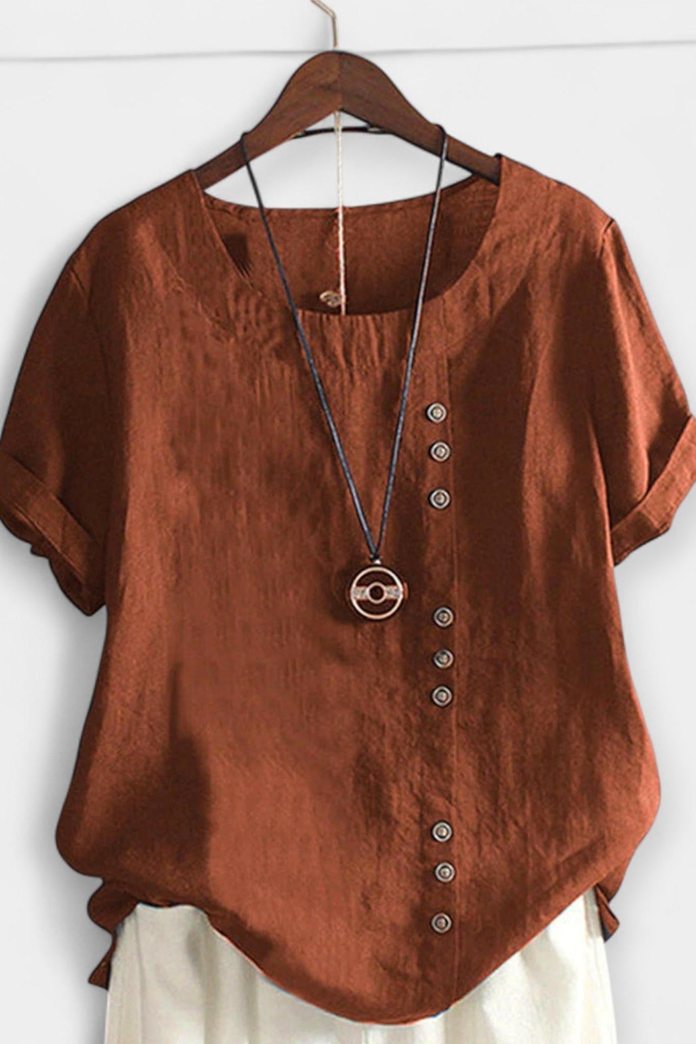 Tilde | Kortærmet bluse