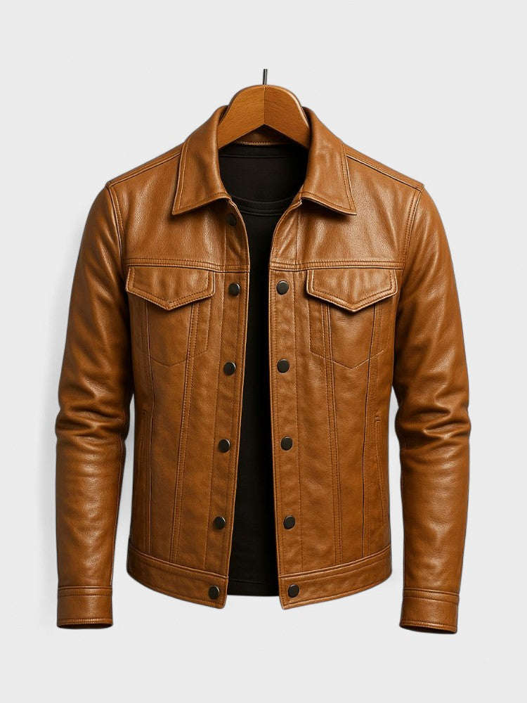 Ulrik™ | Premium Moto-læderjakke