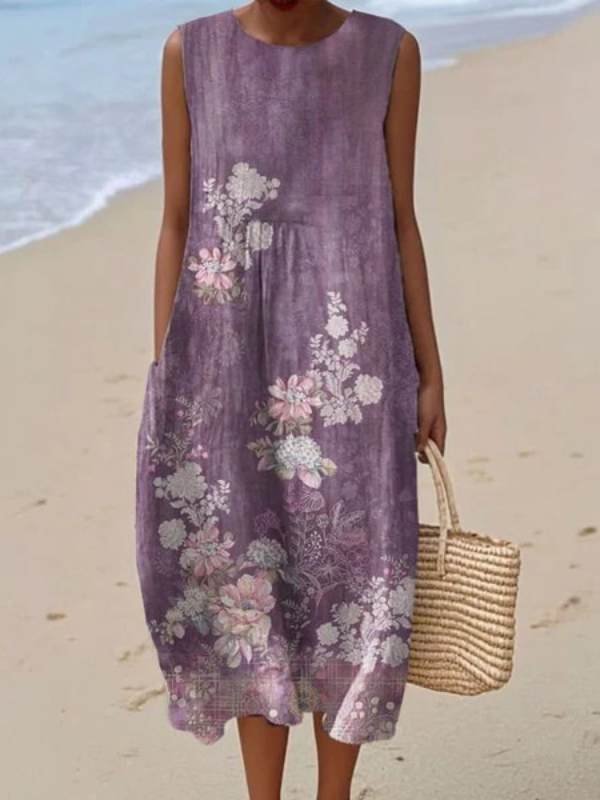 Freya - Hverdags Midi Kjole