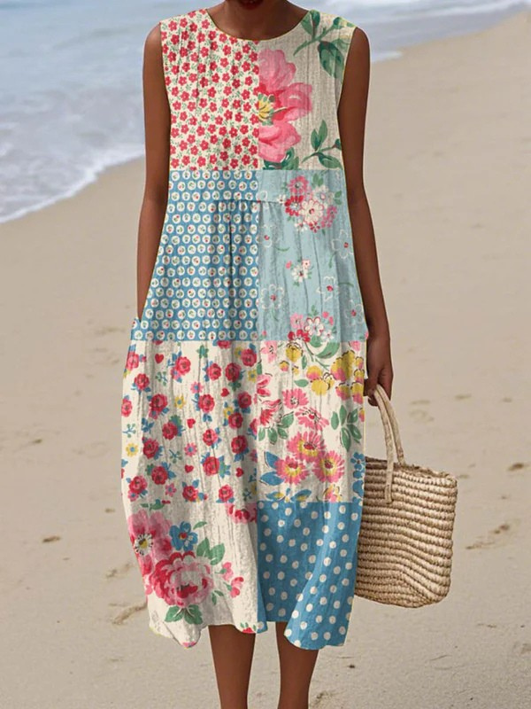 Mira - Hverdags Midi Kjole