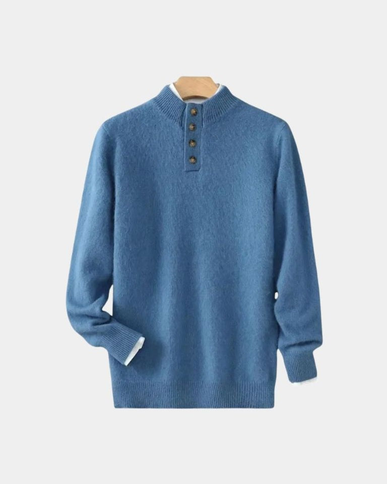 Valdemar™ | Strikjakke med Bælte