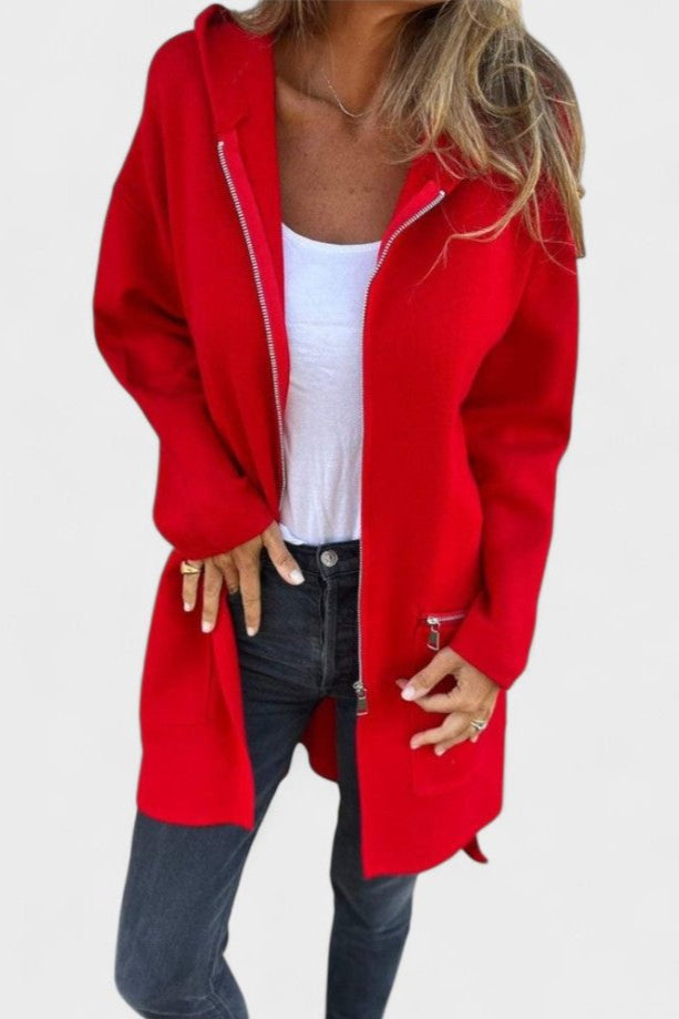 Veslina™ | Elegant strikjakke til lag-på-lag