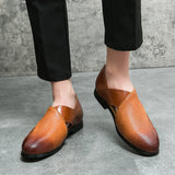 Vintage Læder Loafers