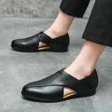 Vintage Læder Loafers