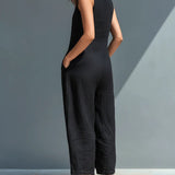 Lotte™ - Ærmeløs minimalistisk jumpsuit