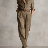 Anna™ - Rutig Elegant Jumpsuit