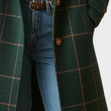 Yrsa™ | Elegant tweedfrakke i ternet mønster