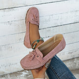 Nadine - Klassiske Loafers med Quaste-detalje