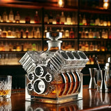 Whisky Flaske - Motor Udgave
