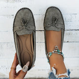 Nadine - Klassiske Loafers med Quaste-detalje