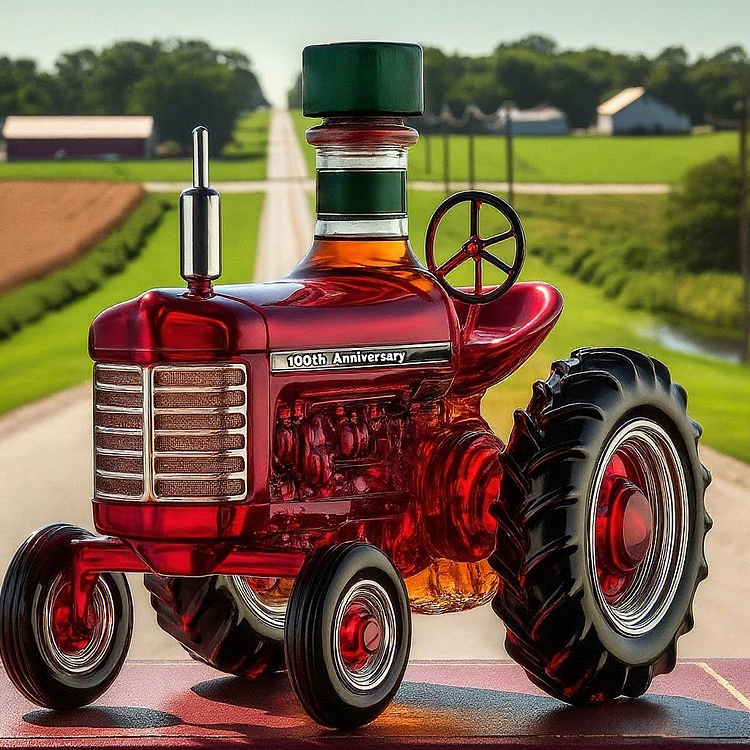 100 LET FARMALL Whisky Flaske