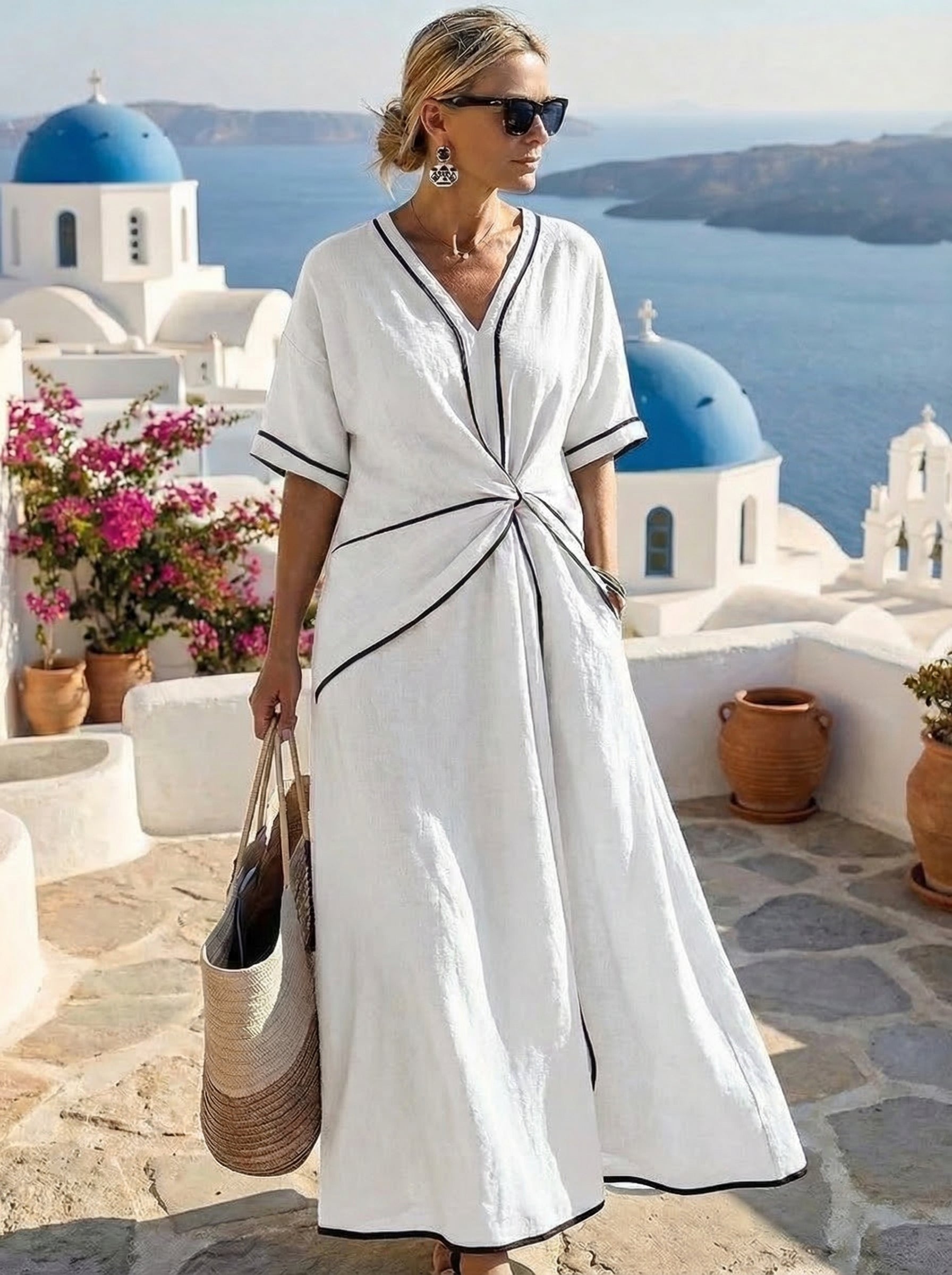Santorini - Sommerkjole