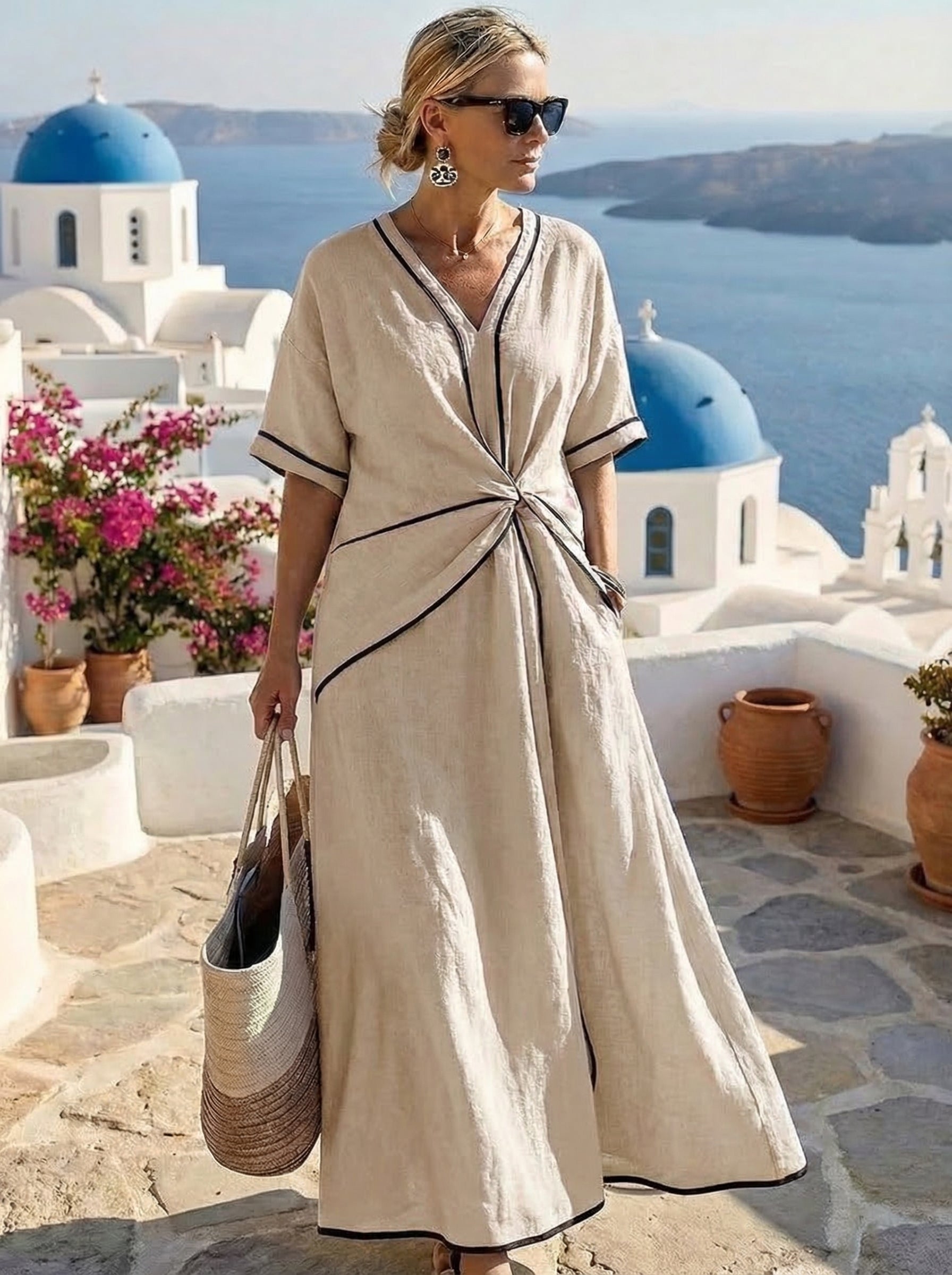 Santorini - Sommerkjole