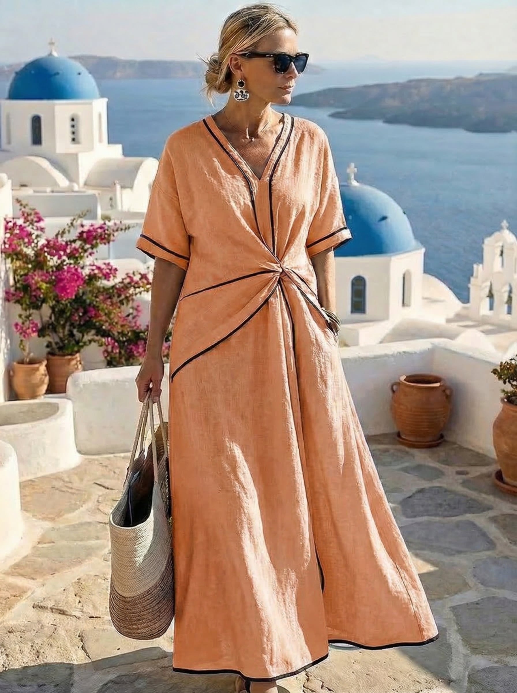 Santorini - Sommerkjole