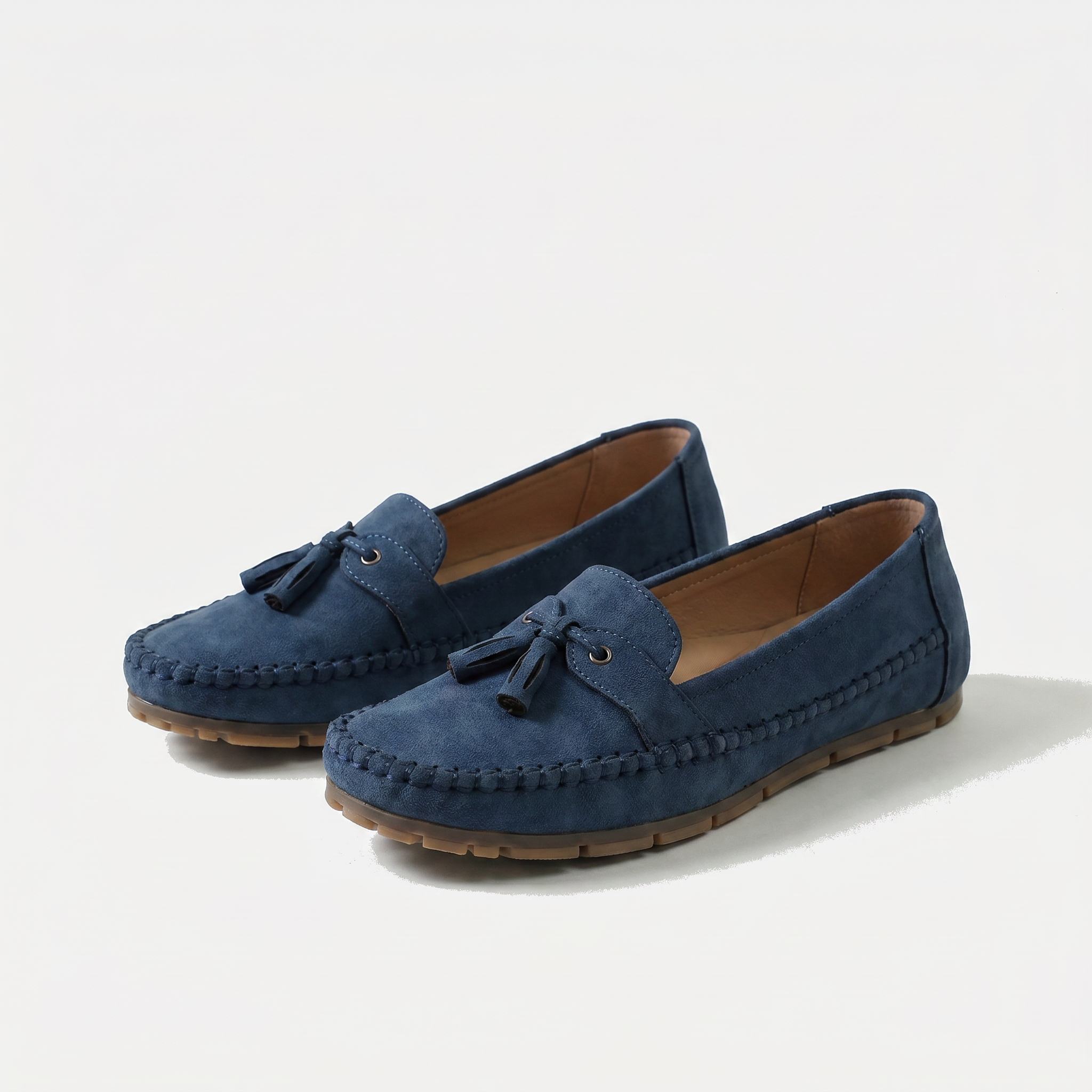 Nadine - Klassiske Loafers med Quaste-detalje