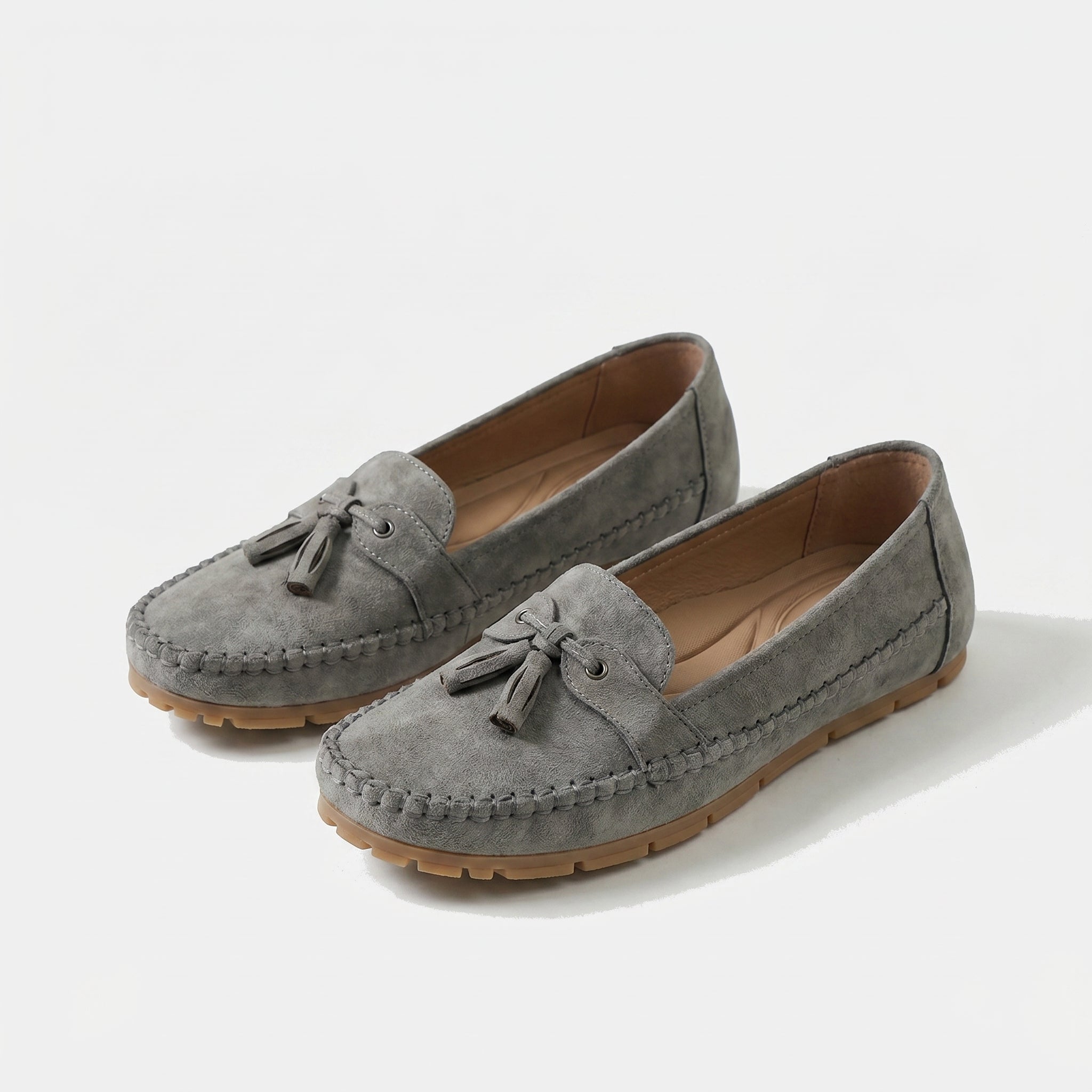 Nadine - Klassiske Loafers med Quaste-detalje