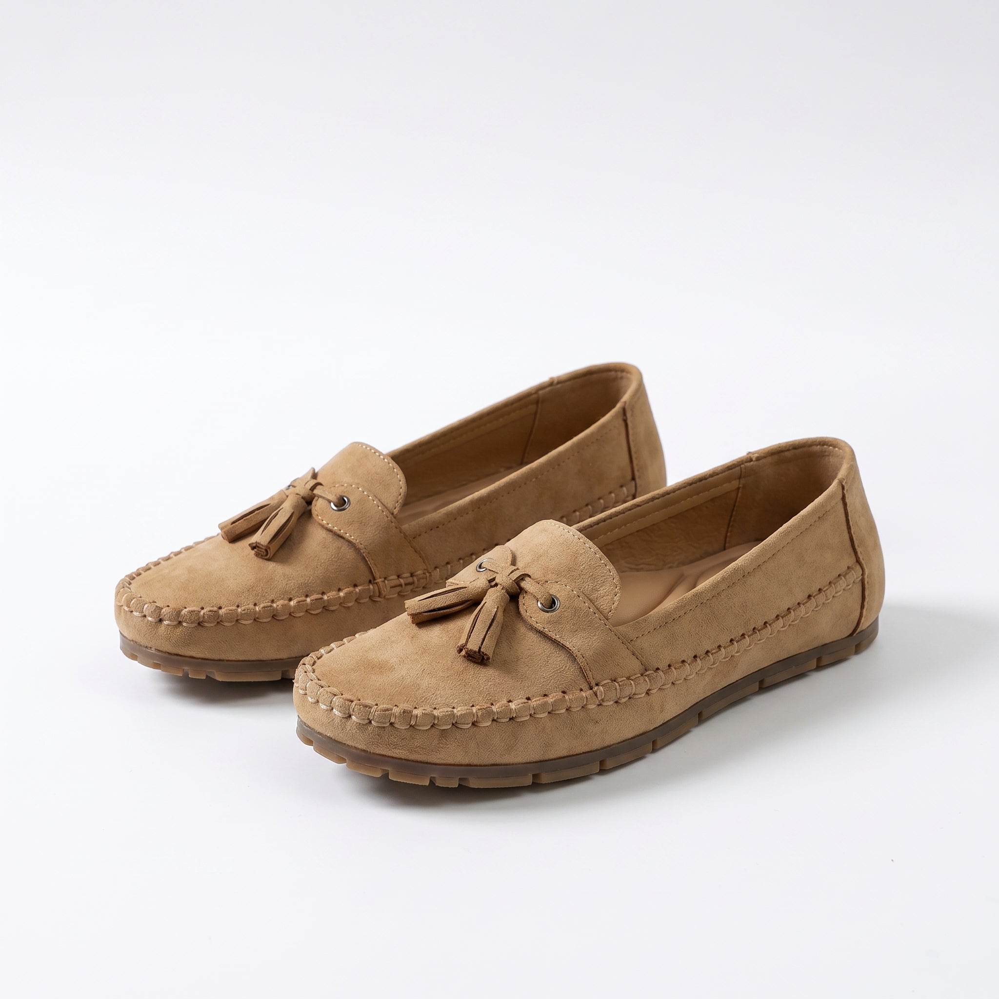 Nadine - Klassiske Loafers med Quaste-detalje