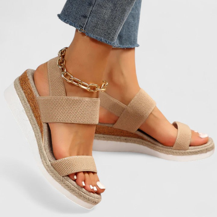 Judith | Kvinders Platform Espadrille Sandaler