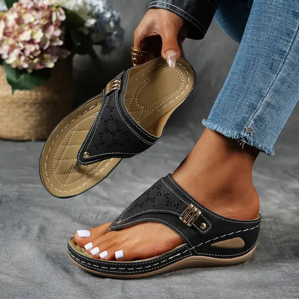Mila | Farverige Komfort Sandaler