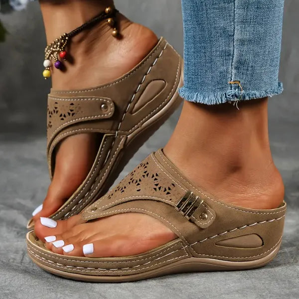 Mila | Farverige Komfort Sandaler